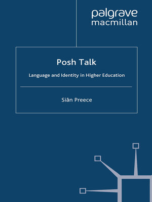 cover image of Posh Talk
